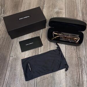 Dolce& Gabbana Glasses frame with Case & Box